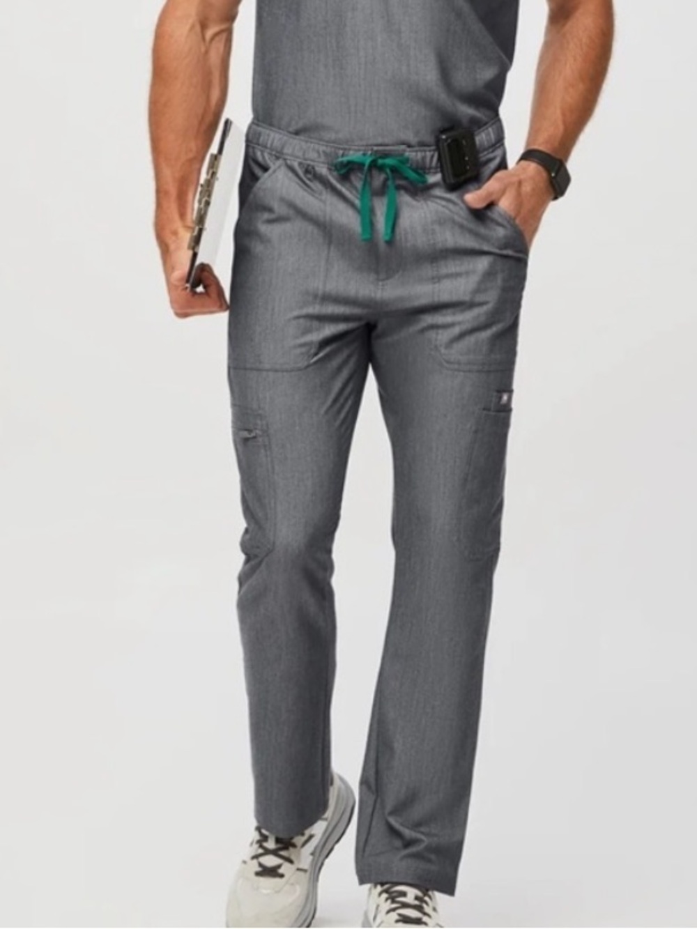 FIGS Cairo ⚡ Scrub Steel Grey Pants size M